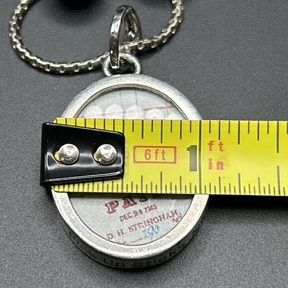 Pickup Sticks Retail Therapy Necklace, Reversible Pendant - Picture 8 of 13